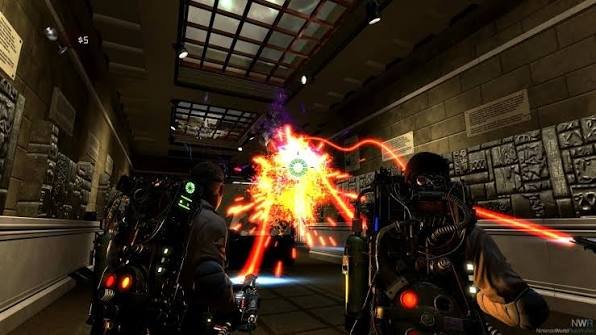 The Video Game Remastered gameplay — proton pack combat