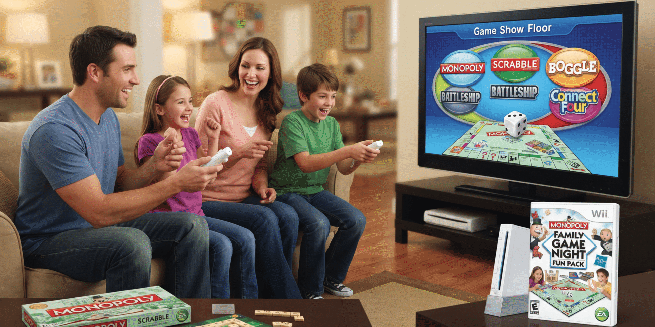 hasbro family game night fun pack wii rom