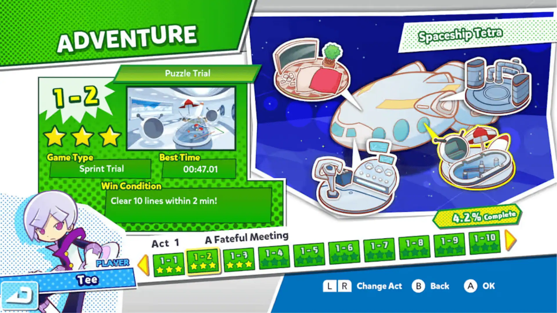 Download Puyo Puyo Tetris ROM NSP/ XCI Gameplay Screenshot 2